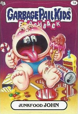 Junkfood JOHN Funny Decal Name Sticker