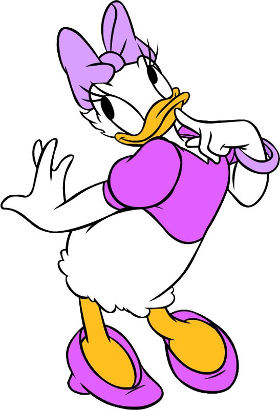daisy duck fancy sticker