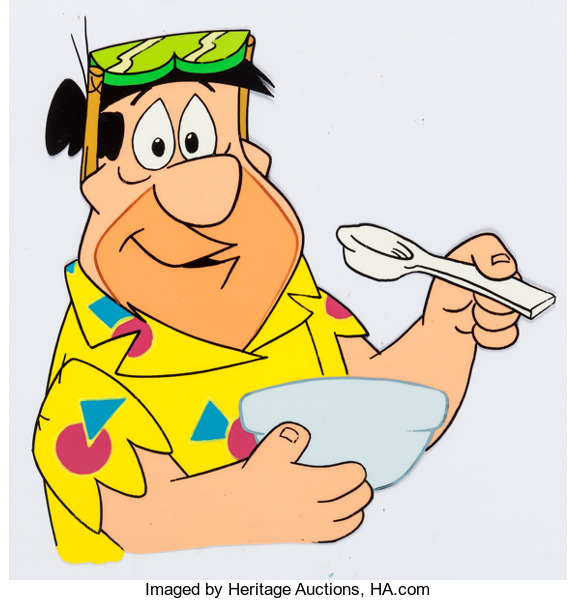 Fruity Pebbles Fred Flintstone Sticker
