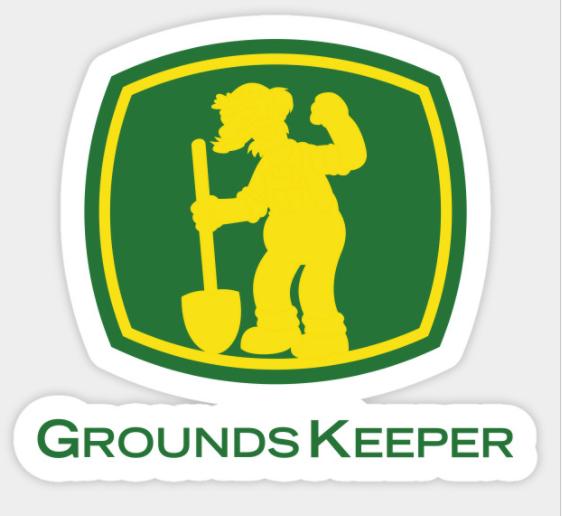 SIMPSON Grounds Keeper Sticker