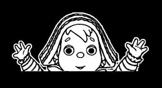 Andy Pandy Wave Decal Sticker