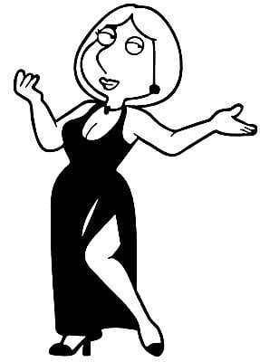 Family Guy Lois Decal