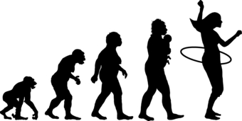 Hula Hoop Evolve Diecut Decal