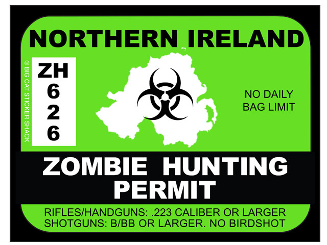 NORTHERN-IRELAND ZOMBIE