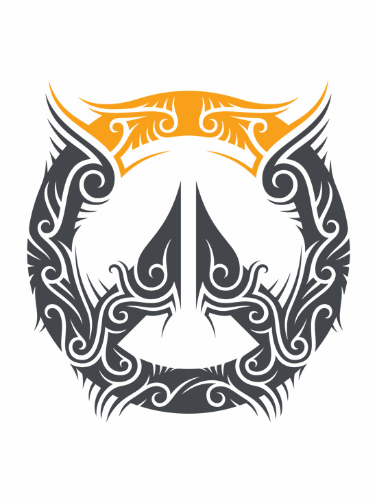Overwatch Logo Tribal Decal