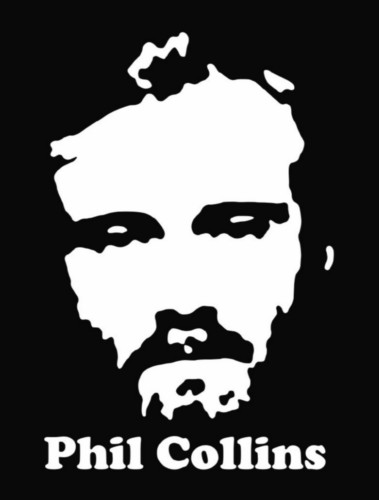 Phil Collins Die Cut Vinyl Decal Sticker