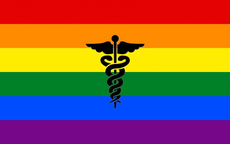 Pride Flag Medical Sticker