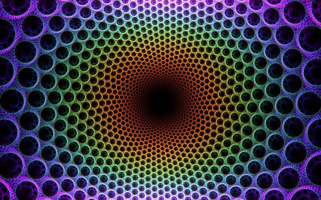 Psychedelic Flag Sticker 2