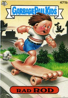 Rad ROD Funny Decal Name Sticker