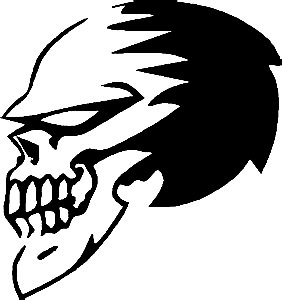 redneck truck decals funny skull decal
