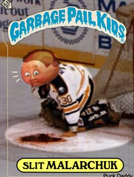 Slit MALARCHUK Funny Decal Name Sticker