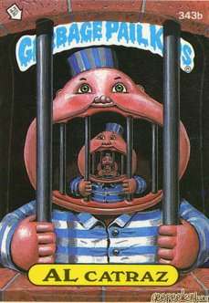 Al Catraz Funny Sticker Name Decal