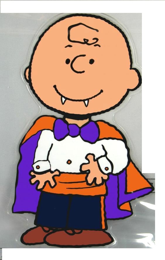 Charlie Brown Peanuts Gang Sticker VAMPIRE sticker