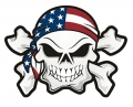 usa skull and crossbones sticker 66