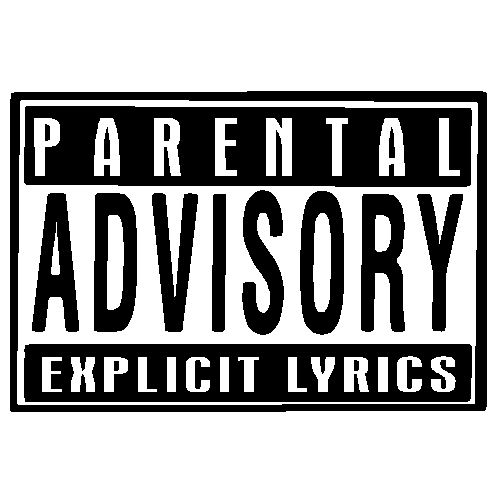 Parental Advisory Decal