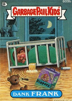 Dank FRANK Funny Sticker Name Decal