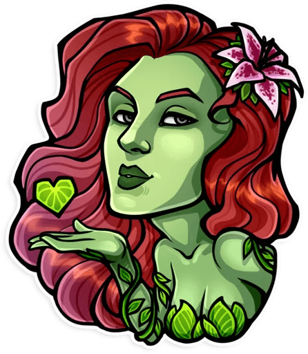 dc comics marvel comics sticker 19