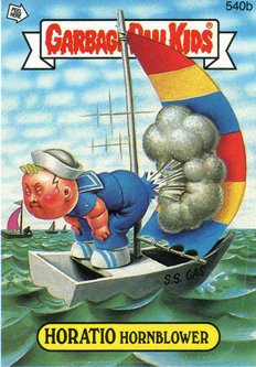 HORATIO Hornblower Funny Sticker Name Decal