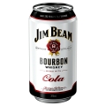 JIM BEAM CAN SHAPED STICKER