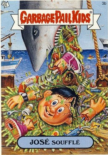 JOSE Souffle Funny Decal Name Sticker