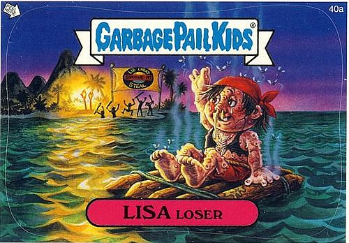 LISA Loser Funny Decal Name Sticker