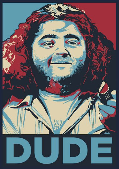 Lost Hurley DUDE Sticker