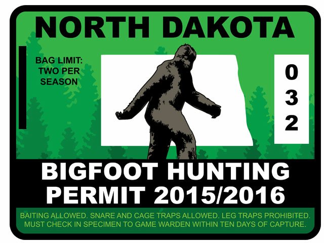 NORTH-DAKOTA BIGFOOT