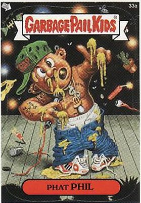 Phat PHIL Gross Sticker Funny Name Decal