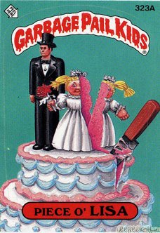 Piece O LISA Funny Decal Name Sticker