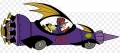 wacky races flying car sticker