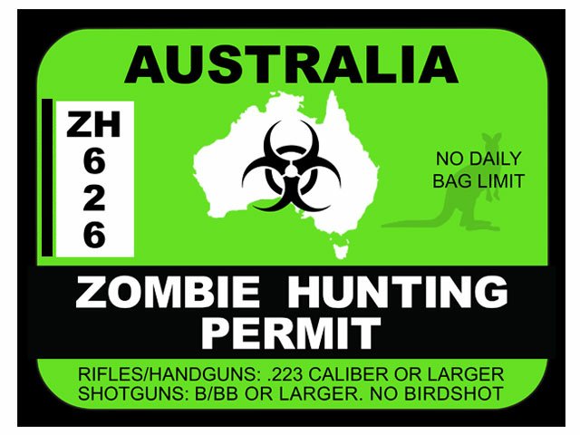 AUSTRALIA ZOMBIE