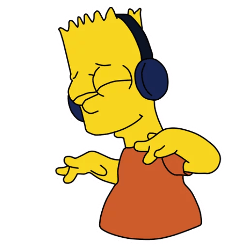 bart-simpson-JAMMIN Sticker