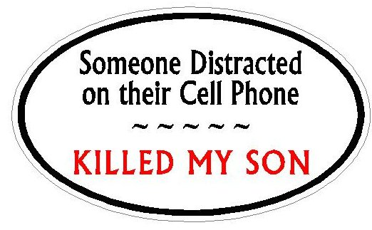 DISTRACTED DRIVER OVAL - Son