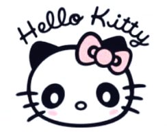 Hello K Panda Color Decal