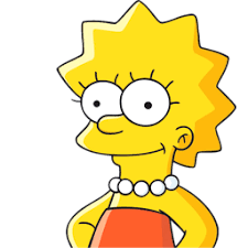 LISA SIMPSON STICKER 55