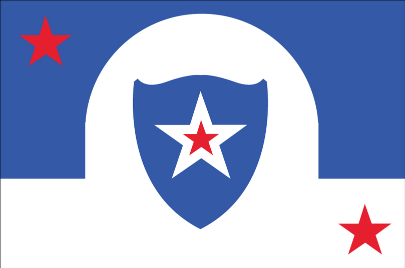 Michigan Detroit City Flag Sticker