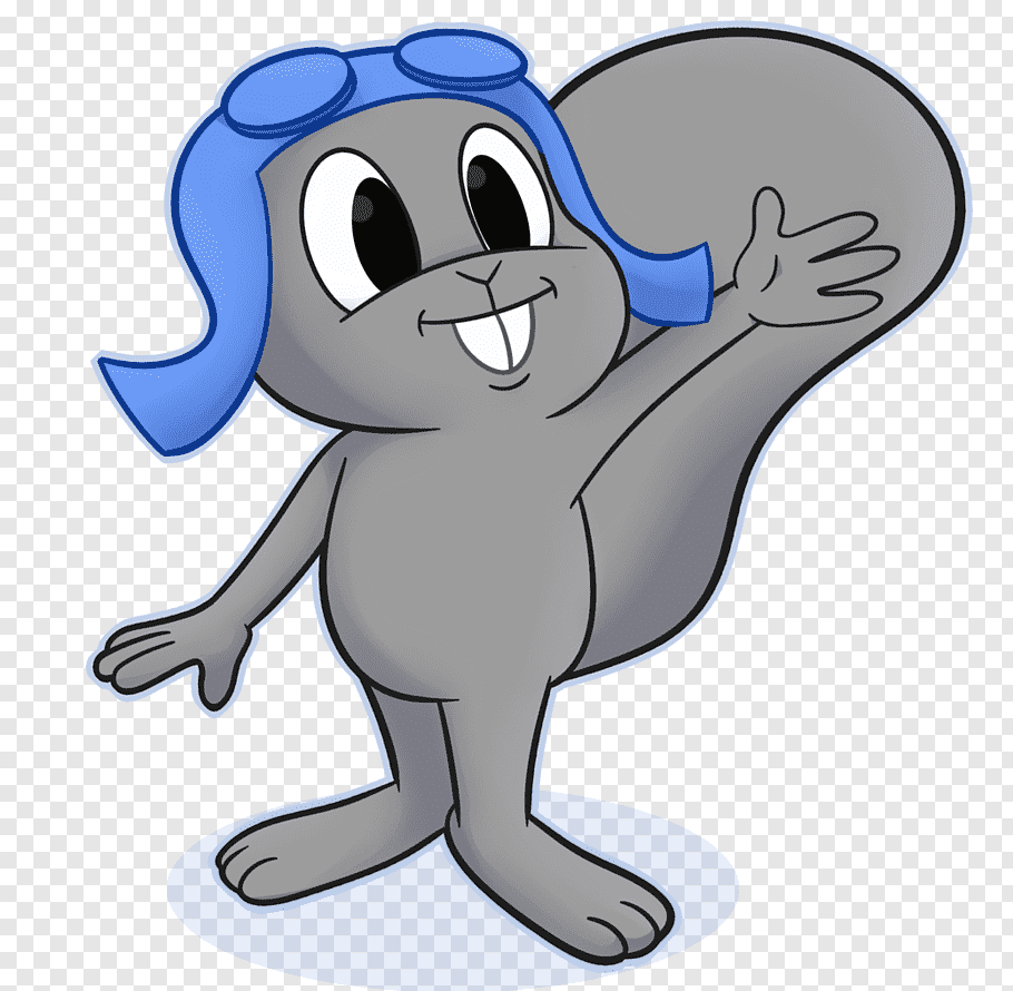 R&B SQUIRREL WAVE STICKER 2