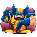 x-men wolverine sticker 4