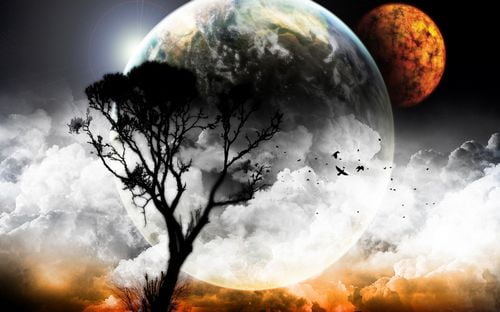 3D Space and Stars Wall graphics 10