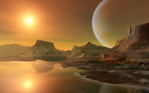 3D Space and Stars Wall graphics 34