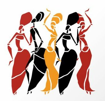 1 African People Wall Sticker 02