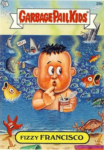 Fizzy FRANCISCO Funny Sticker Name Decal