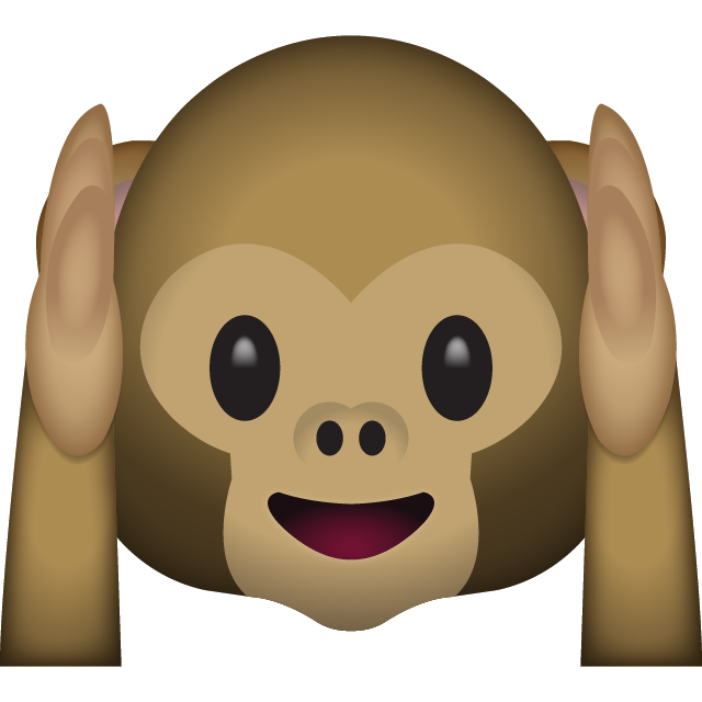 MONKEY Hear_No_Evil_Emoji
