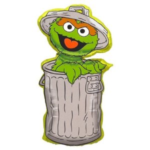 Sesame Street Oscar Decal 2