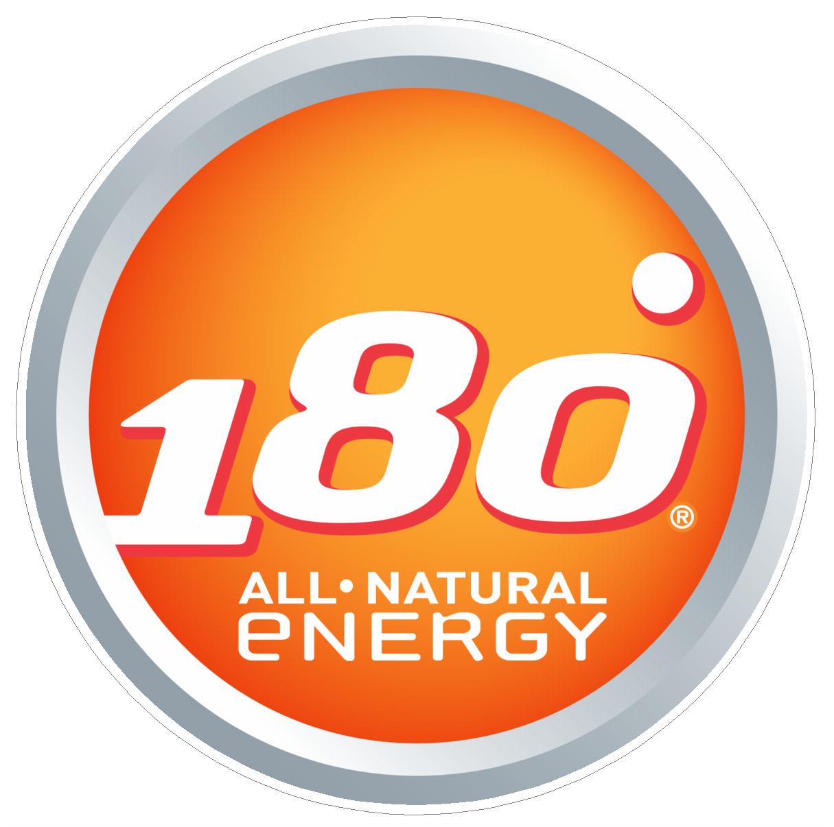 180 Energy Drink Logo