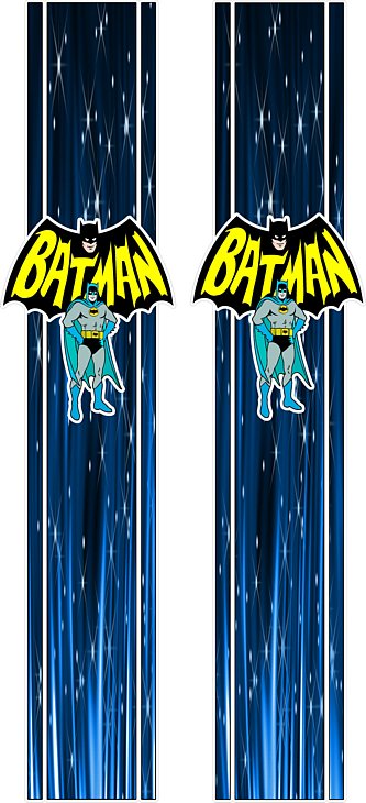 CARTOON Batman Blue Flame COMBO KIT