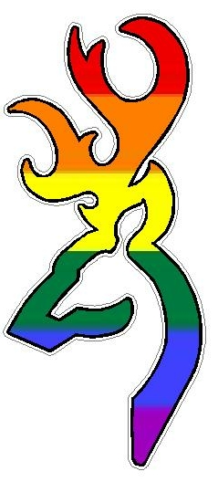 DEER HEAD FILLS Pride Flag