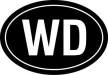 Dominica Oval Sticker