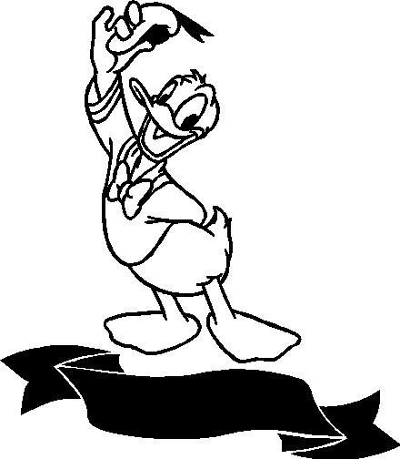 Donald 7 DIECUT with Ribbon