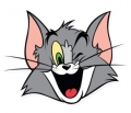 TOM AND JERRY CARTOON STICKER WINK WINK